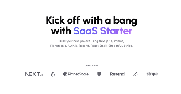 Next.js SaaS Stripe Starter